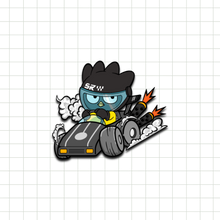 Load image into Gallery viewer, Kawaii Racer Stickers
