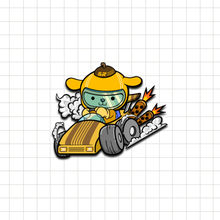 Load image into Gallery viewer, Kawaii Racer Stickers
