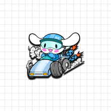 Load image into Gallery viewer, Kawaii Racer Stickers

